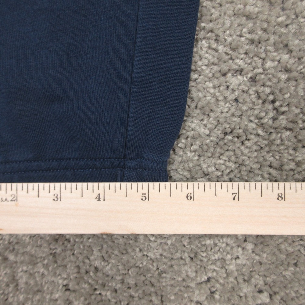 Gymshark Sweatpants Mens XL Navy Blue Fleece Joggers Comfort Gym Activewear - Picture 4 of 9